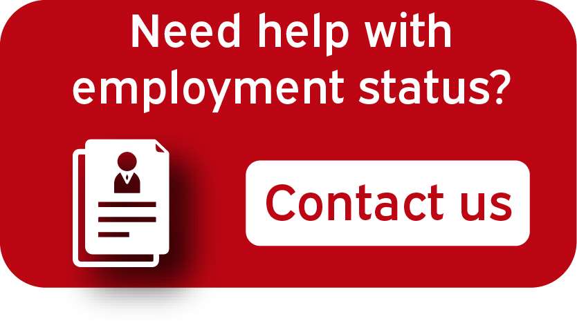 Employment Status Services Contact us button